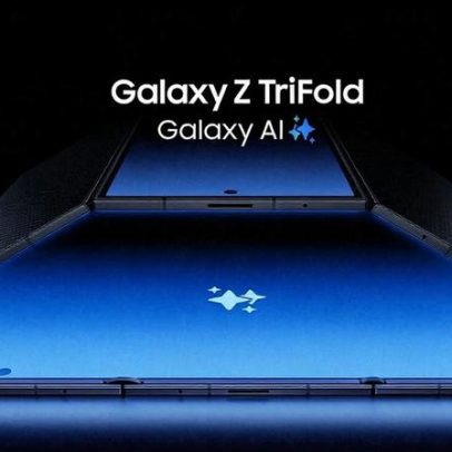 Galaxy Z TriFold é oficial: Samsung lança primeiro dobrável com ecrã tripartido