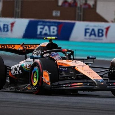 Norris e Verstappen separados por 8 milésimos na primeira sessão em Abu Dhabi