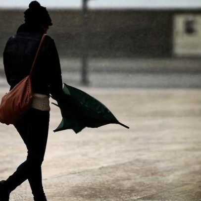 Tempo adverso com Emília traz chuva, neve e mar agitado em Portugal