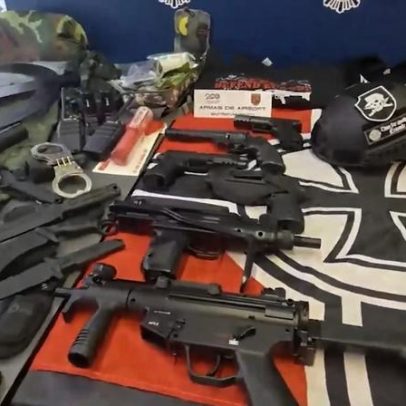 Líder de célula nazista em Espanha é obcecado por armas