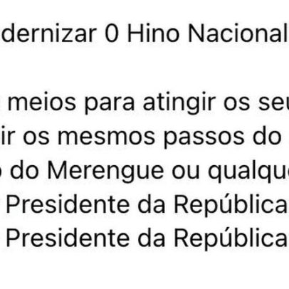 Marques Mendes propõe modernizar o hino nacional