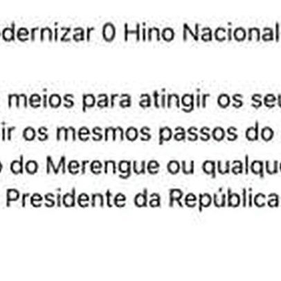 Marques Mendes propõe modernizar o hino nacional