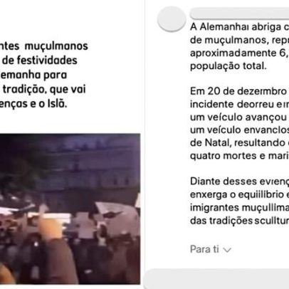 Muçulmanos protestam na Alemanha contra mercados de Natal, aponta Observador