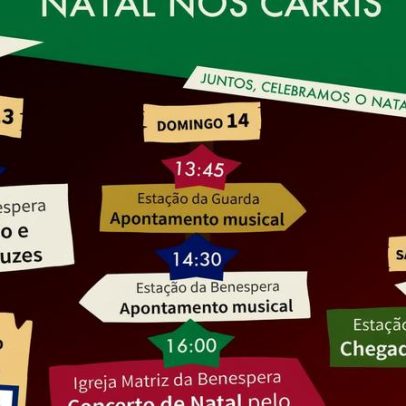 Natal nos Carris anima Benespera, Tortosendo, Guarda e Celorico da Beira
