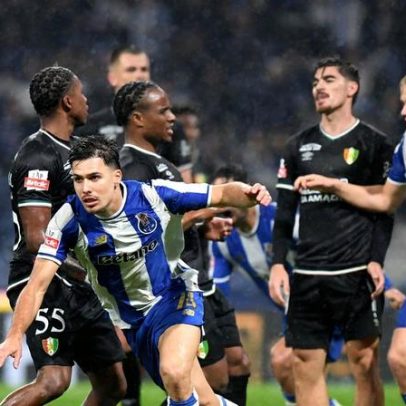 Melhores imagens da vitória do FC Porto frente ao Estrela Amadora