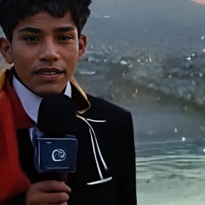 Jovem de 15 anos relata final da Libertadores a partir do topo da montanha