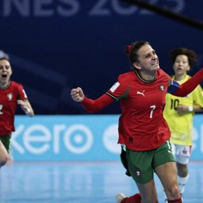 Ana Azevedo é vice‑campeã mundial de futsal em Famalicão
