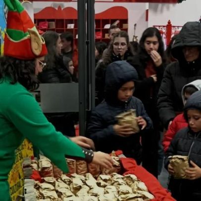 Cinema gratuito atraiu 900 crianças e familiares ao Centro Cultural de Tábua
