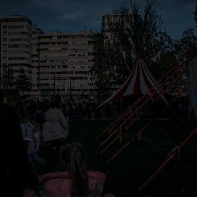 Circo de Natal enche tenda Feliz Almada com magia e sorrisos