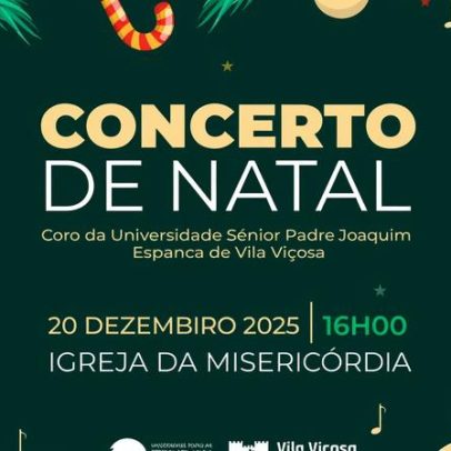 Coro Sénior de Vila Viçosa promove Concerto de Natal na Misericórdia