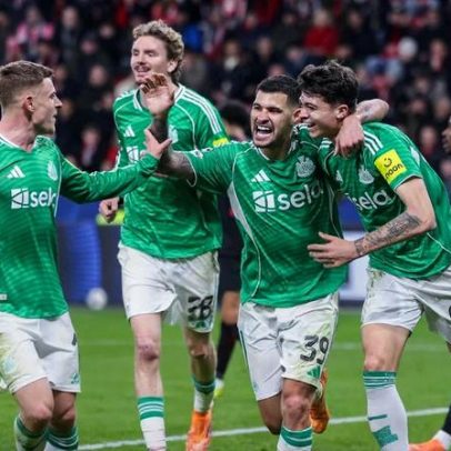 Grimaldo decide empate após Newcastle quase vencer