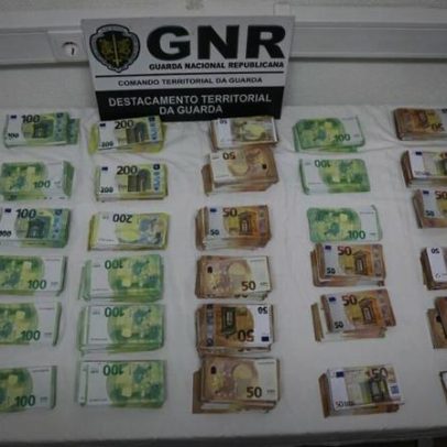 GNR detém suspeitos na A23 com meio milhão em notas falsas