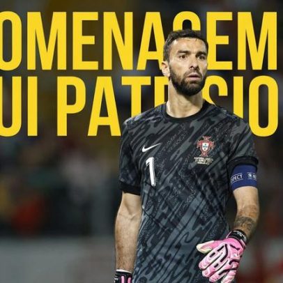 Em direto: acompanha-se o adeus a Rui Patrício