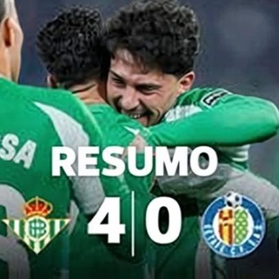 Betis goleia no La Cartuja para fechar 2025