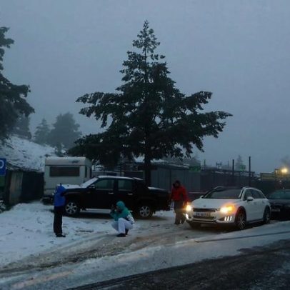Neve coloca seis distritos em aviso laranja e quatro em amarelo