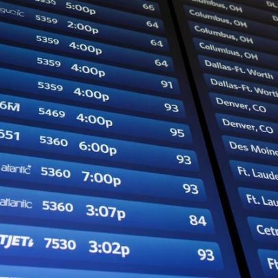 Tempestades nos EUA atrasam e cancelam mais de 5600 voos