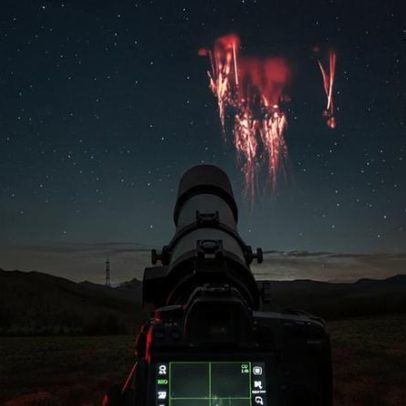 Fotógrafo regista dois fenómenos atmosféricos raros em simultâneo