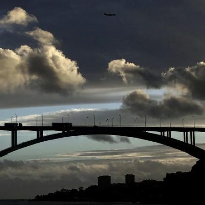 Dia com céu nublado e descida da temperatura em todo o país
