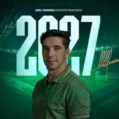 Palmeiras confirma renovação de contrato com Abel Ferreira