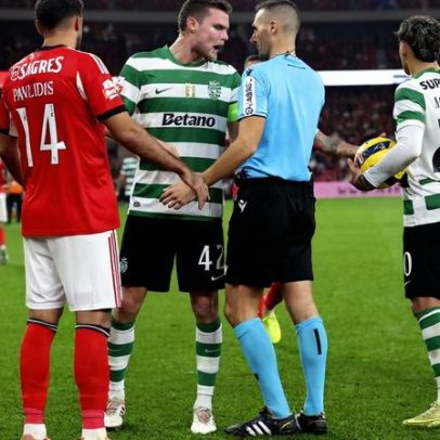 Melhores imagens do empate entre Benfica e Sporting