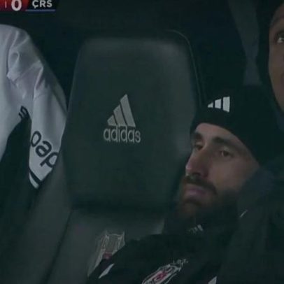 Adeptos do Besiktas criticam Rafa Silva nas redes sociais