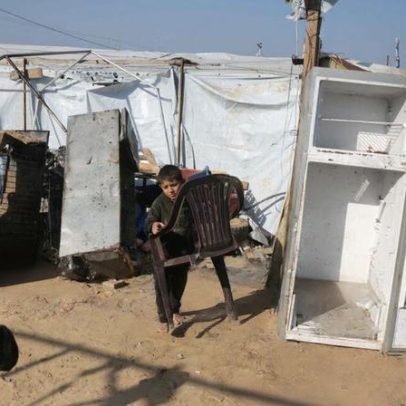 Cinco mortos, incluindo duas crianças, em ataque a campo de refugiados em Gaza
