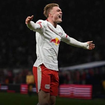 Harder estreia-se a marcar pelo Leipzig e inicia goleada estrondosa