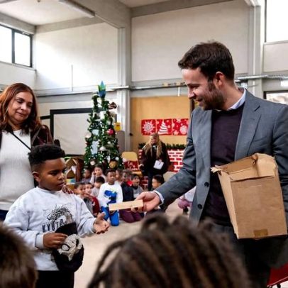 Natal anima Escola Básica do Alfeite em Almada