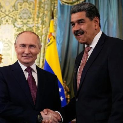 Putin expressa solidariedade ao regime venezuelano