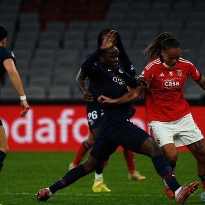 Benfica empata com PSG e fica sem vitórias na Champions