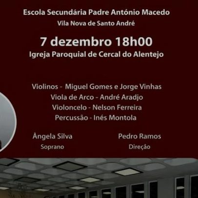 Coral Vozes d’Arte atua hoje em Vila Nova de Santo André e amanhã no Cercal