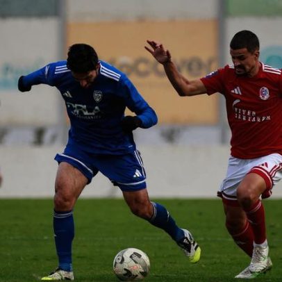 União de Santarém empata 0-0 com Amora