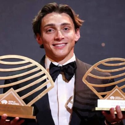 Armand Duplantis vence Prémio de Desportista Europeu do Ano