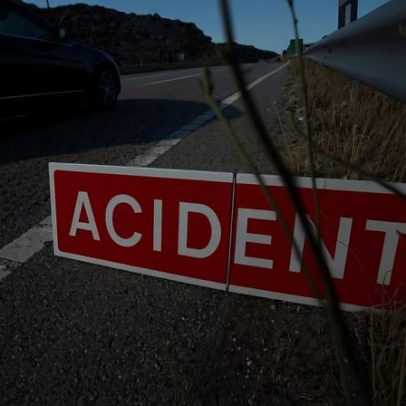Um morto e sete feridos em acidente com sete viaturas na A1, Alcanena