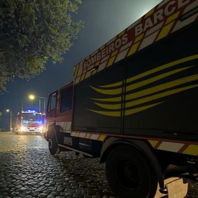 Incêndio em lareira danifica casa em Barcelos