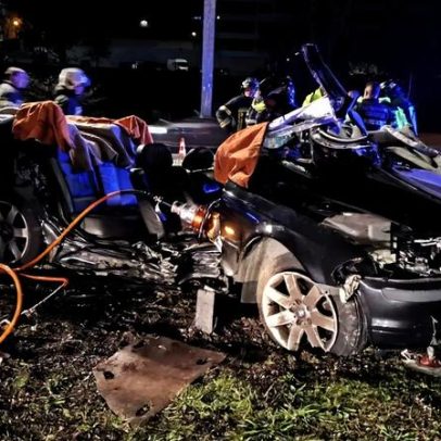 Despiste seguido de colisão fere casal de jovens em Coimbra