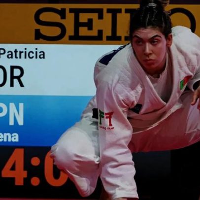 Patrícia Sampaio encerra o ano na liderança mundial de -78 kg