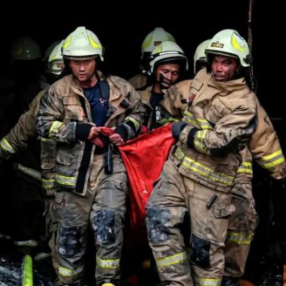 Pelo menos 20 mortos num incêndio em prédio na Indonésia