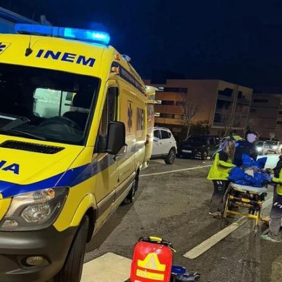 Idosa atropelada em passadeira na Maia