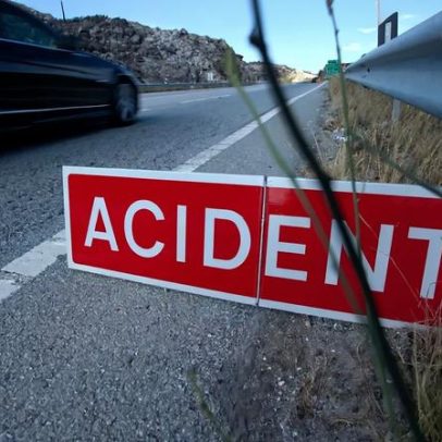Ferido grave e A25 cortada após colisão em Mangualde