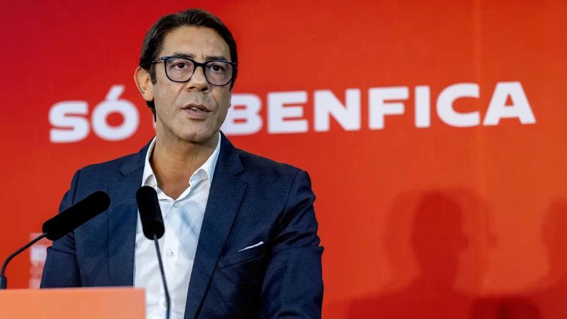 Rui Costa, presidente do Benfica