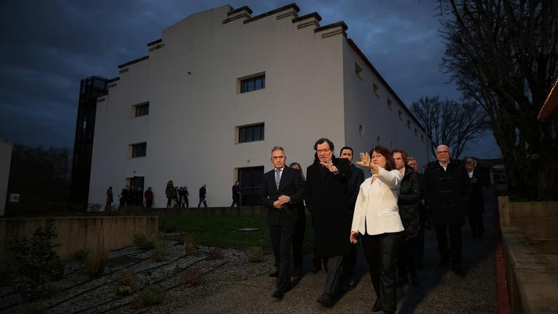 Autarca Carla Borges mostrou ao ministro Castro Almeida o Centro Tecnológico e de Empreendedorismo