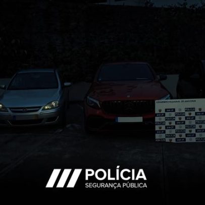PSP detém casal no Funchal com mais de 6800 doses de droga e quatro viaturas