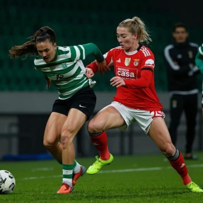 Benfica acusa arbitragem após dérbi feminino
