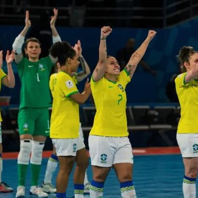 Brasil vence Espanha e encara Portugal na final do Mundial de futsal feminino