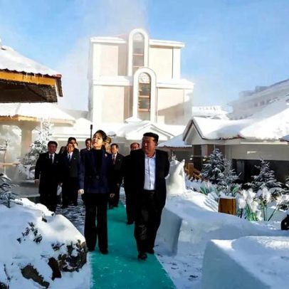 Kim Jong Un avalia firmeza de camas e água em resort de luxo na Coreia do Norte