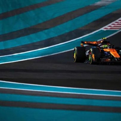 Norris à frente de Verstappen nos treinos iniciais para a final