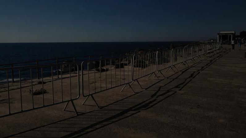 Zona está vedada para evitar incidentes