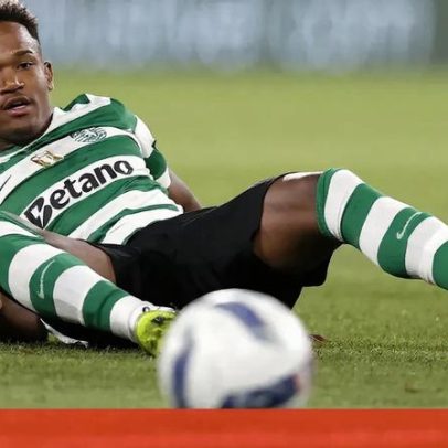Geny, jogador do Sporting, joga por Moçambique nas festas