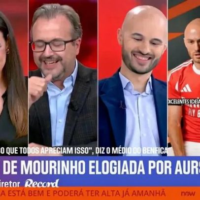 Aursnes admite terminar carreira no Benfica, notícia da Record
